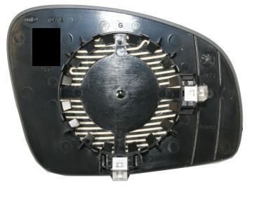 Piastra Specchio Destro SKODA ROOMSTER dal 2006 al 2010
