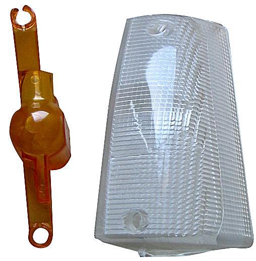 Lente Anteriore Bianca Destro Fiat Panda 750 Dal 1986 Al 2003