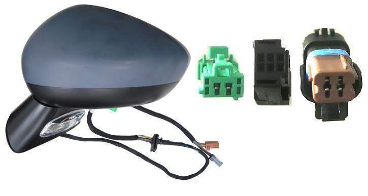 Specchietto Retrovisore Destro Elettrico Termico Ribaltabile C/Fan. Con Memoriaoria Dx CITROEN C4 dal 2008 al 2010