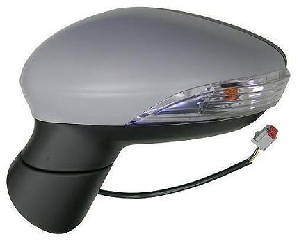 Specchietto Retrovisore Destro Elettrico Termico Ribaltabile C/Fan. E Luce Cort. Dx FORD FIESTA dal 2013 al 2017