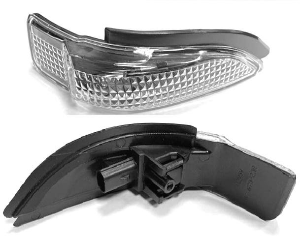 Fanale Specchietto Retrovisore Sinistro C/Lampada Sx TOYOTA AURIS dal 2015 al 2018