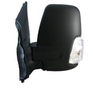 Specchietto Retrovisore Sinistro Manuale Braccio Corto C/Fan. Bianco Sx FORD TRANSIT dal 2014 al 2019