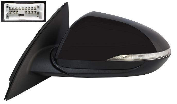 Specchietto Retrovisore Destro Elettrico Termico Rib. Con Fanalino Dx HYUNDAI I30 dal 2017