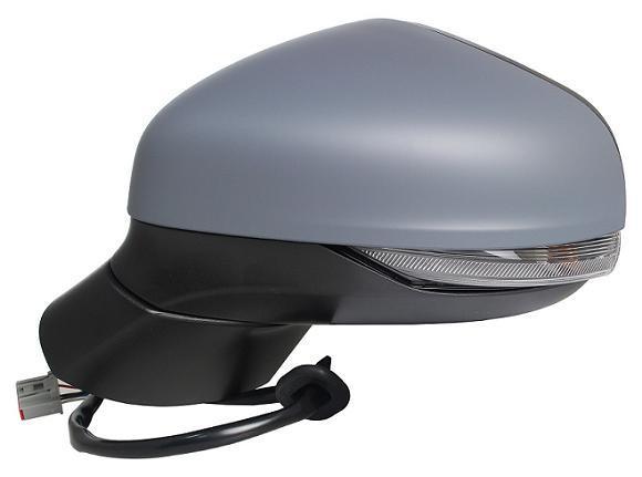 Specchietto Retrovisore Sinistro Elettrico Termico Rib. C/Fan. E Luce Di Cortesia Sx FORD FIESTA dal 2017