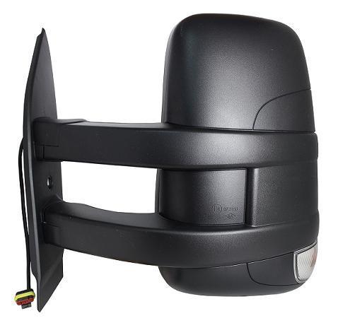 Specchietto Retrovisore Sinistro Elettrico Termico Braccio Lungo C/Fan. Bianco Sx IVECO DAILY dal 2014