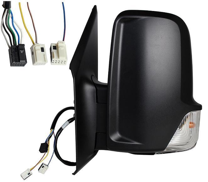 Specchietto Retrovisore Sinistro Elettrico Termico C/Fan. Braccio Corto Sx MERCEDES SPRINTER dal 2018