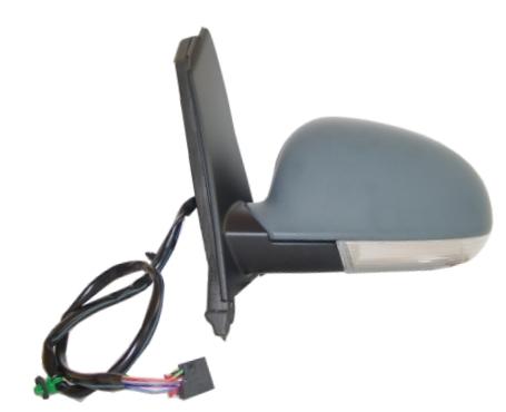 Specchietto Retrovisore Destro El. Term. Rib. C/Fan. Integ. E Luce Di Cortesia Dx VOLKSWAGEN GOLF VI PLUS dal 2009