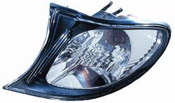 Freccia Anteriore Crystal Cornice Nera Sinistro Bmw Serie 3 E46 Berlina Touring Dal 2001 Al 2004