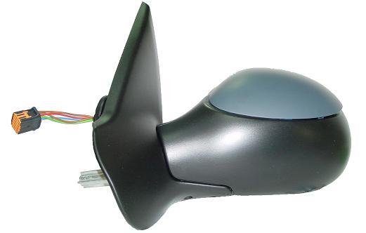 Specchietto Retrovisore Destro Elettrico Termico Connettore 9 Fori Dx PEUGEOT 206 dal 1998 al 2003