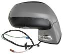 Specchietto Retrovisore Destro Elettrico Termico C/Fan. E Luce Cortesia Dx CITROEN C4 PICASSO dal 2007 al 2010