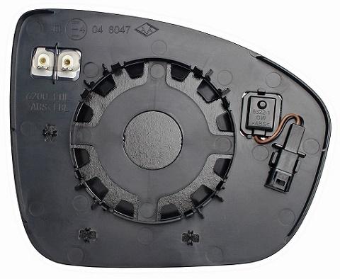 Piastra Specchio Termica Sinistro RENAULT CAPTUR dal 2020