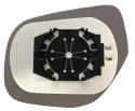 Piastra Specchietto Destra per MITSUBISHI OUTLANDER dal 2010 al 2012