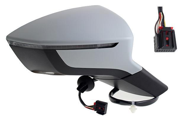 Specchietto Retrovisore Destro Elettrico Termico Ribaltabile C/ Fan. E Luce Di Cortesia Dx SEAT ATECA dal 2020