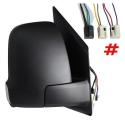 Specchietto Retrovisore Destro Elettrico Termico Rib. Con Fanalino Dx MERCEDES SPRINTER dal 2018