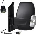 Specchietto Retrovisore Destro Elettrico Termico Braccio Corto C/Fan. Bianco 5W Dx FORD TRANSIT dal 2020