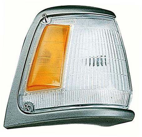 Freccia Anteriore Bianca-arancio Sinistra per Toyota Hi-lux Pick-up 1989-1997
