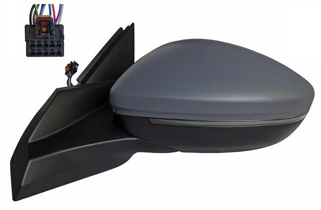 Specchietto Retrovisore Destro Elettrico Termico C/ Fan. Dx PEUGEOT 2008 dal 2019