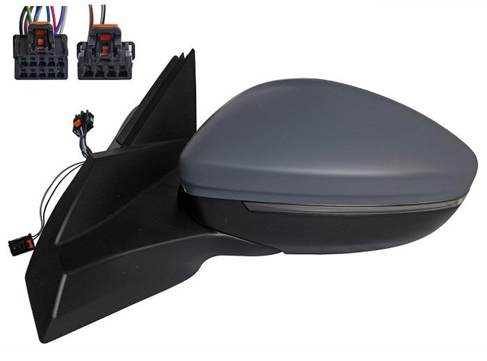 Specchietto Retrovisore Destro Elettrico Termico Ribaltabile C/ Fan. E Luce Di Cortesia Dx PEUGEOT 2008 dal 2019