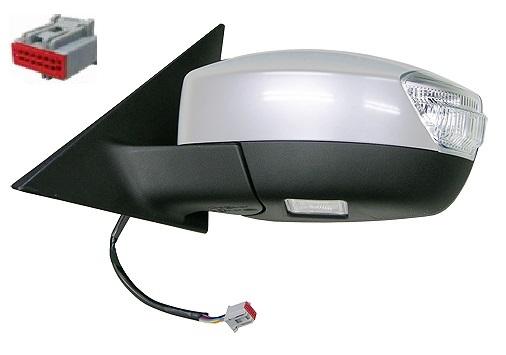 Specchietto Retrovisore Destro Elettrico Termico C/Fan. E Luce Cort. Destro FORD S-MAX dal 2006 al 2010