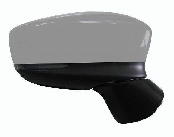 Specchietto Retrovisore Sinistro Elettrico Termico Ribaltabile C/ Fan. Sx MAZDA 3 dal 2017 al 2018