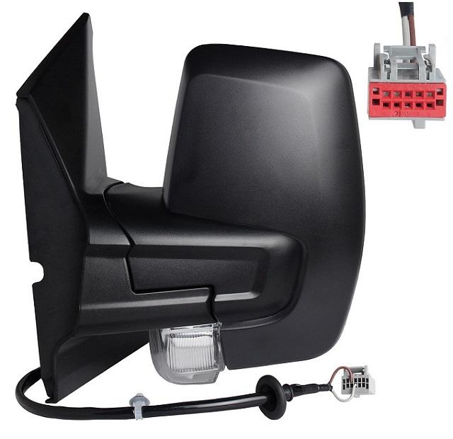 Specchietto Retrovisore Destro Elettrico Termico C/Fan. Wy5W Integrato Dx FORD TRANSIT CUSTOM - TOURNEO CUSTOM dal 2018