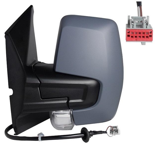 Specchietto Retrovisore Sinistro Elettrico Termico Ribaltabile C/Fan. Wy5W Integ FORD TRANSIT CUSTOM - TOURNEO CUSTOM dal 201