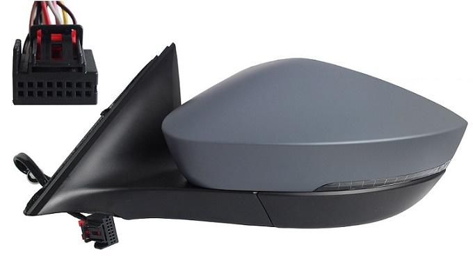 Specchietto Retrovisore Destro Elettrico Termico C/Fan. A Led Dx SKODA OCTAVIA dal 2020