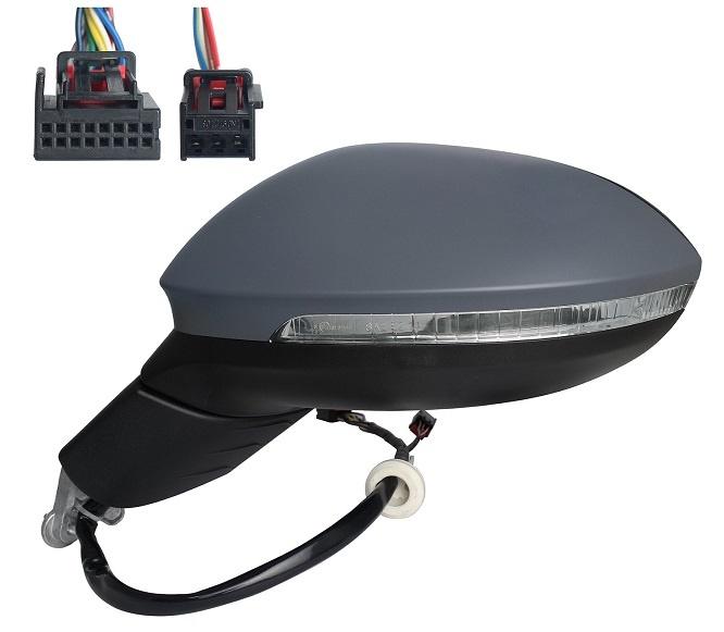 Specchietto Retrovisore Sinistro El. Term. Rib. Con Memoria. C/Fan. Luce Di Cort. A Led Sx VOLKSWAGEN GOLF VIII dal 202