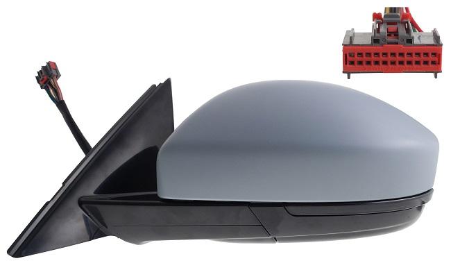 Specchietto Retrovisore Destro El. Term. Rib. Mem. C/Fan. E Luce Di Cort. A Led Dx JAGUAR E-PACE dal 2017