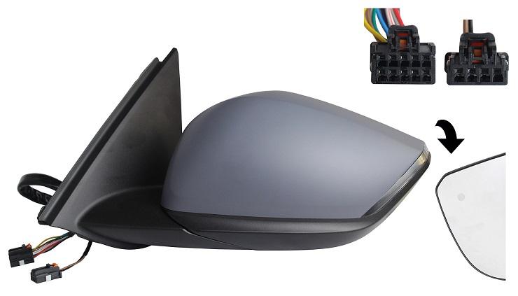 Specchietto Retrovisore Destro Elettrico Termico Con Fanalino E Luce Di Cortesia Destro CITROEN C4 dal 2020