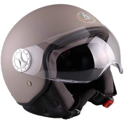 Casco Demi Jet Visiera Elicotterista Dove