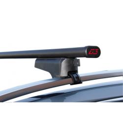 Coppie di barre per Citroen C4 Aircross Railing Integrato dal 2012 al 2016 in Acciaio