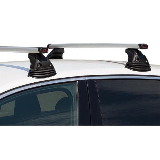 Coppie di barre per Citroen C4 Grand Picasso Railing Integrato dal 2013 in Alluminio Pacific con kit di fissaggio 1