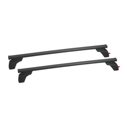 Coppie di barre per Citroen C4 Grand Picasso Railing Integrato dal 2013 in Acciaio Pacific con kit di fissaggio 3