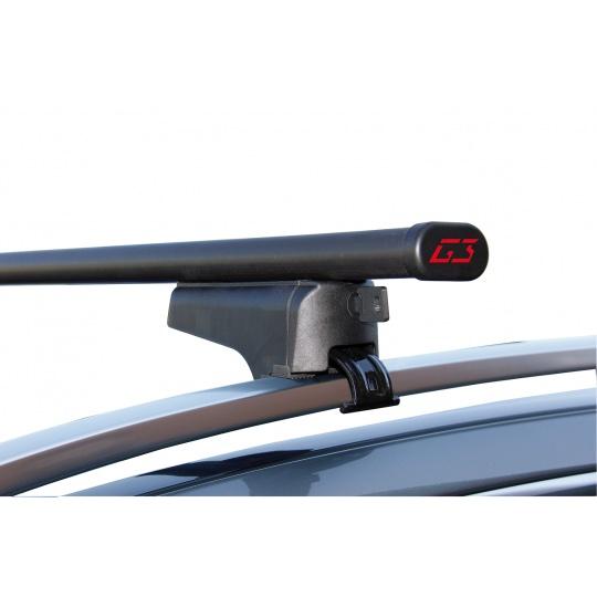 Coppie di barre per Ford Focus III SW Railing Integrato dal 2011 al 2014 in Acciaio infinity 1