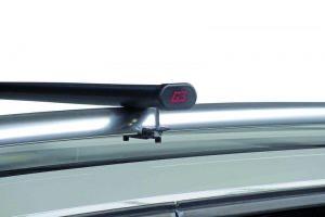 Coppie di barre per Nissan Almera Railing Aperto al 2006 in Acciaio 2