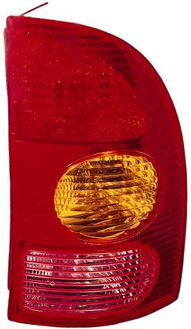 Fanale Posteriore Arancio-rosso Sinistro Renault Megane Dal 1999 Al 2002