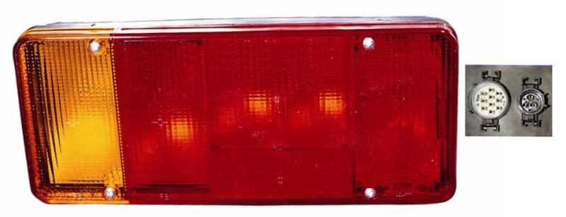 Fanale Posteriore Sinistro Iveco Eurocargo Dal 1991 Al 2003
