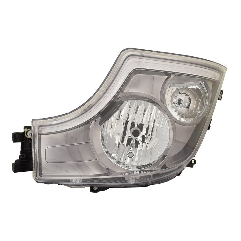 PROIETTORE H7-H1 PRED. PER per regolatore Elettrico Con LUCE DIURNA A LED SX Mercedes ACTROS dal 2019