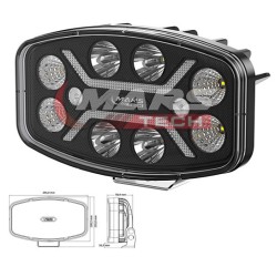 FENDINEBBIA UNIVERS. 80W C/LUCE DI POSIZIONE+LAMPEGGIO A LED Renault TRUCK D NARROW dal 2013
