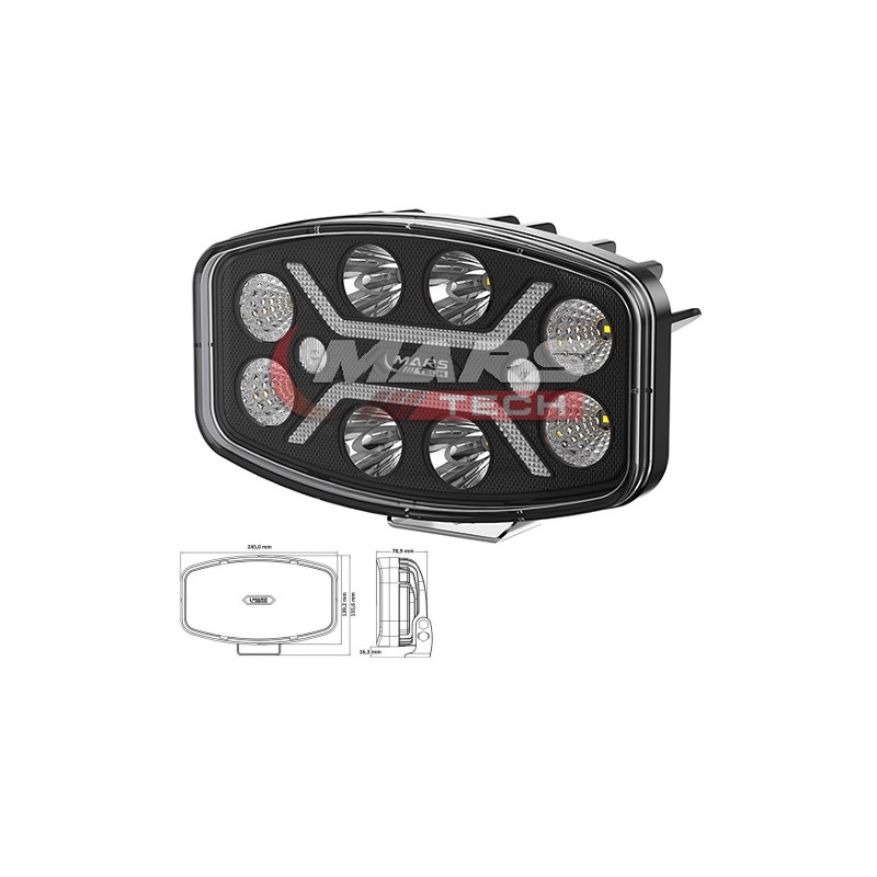 FENDINEBBIA UNIVERS. 80W C/LUCE DI POSIZIONE+LAMPEGGIO A LED Scania SERIE G - P- R - T dal 2014 al 2016 FENDINEBBIA UNIVERS. 80W C/LUCE DI POSIZIONE+LAMPEGGIO A LED Scania SERIE G - P- R - T dal 2014 al 2016