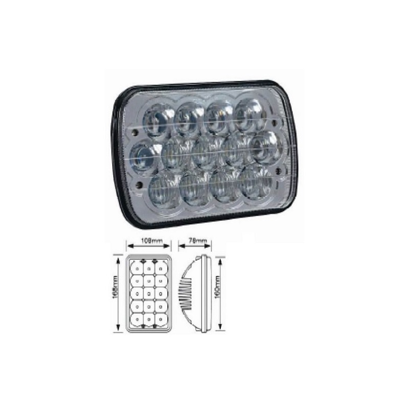 FENDINEBBIA UNIVERSALE 39W 7" A LED 9-32V Mercedes ATEGO dal 2013 FENDINEBBIA UNIVERSALE 39W 7" A LED 9-32V Mercedes ATEGO dal 2013