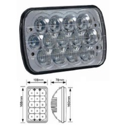 FENDINEBBIA UNIVERSALE 39W 7" A LED 9-32V Renault PREMIUM 340 dal 1996 al 2005