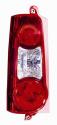 Fanale Posteriore Bianco-rosso Destro Peugeot Ranch Partner Dal 2008 Al 2013