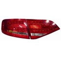 KIT FAN. Posteriore A LED BIANCO-ROSSO Audi A4 dal 2007 al 2011