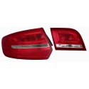 KIT FAN. Posteriore A LED BIANCO-ROSSO Audi A3 SPORT BACK 5 PORTE dal 2004 al 2008