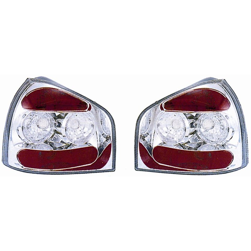 KIT FANALE Posteriore MOD. LEXUS CROMATO Audi A3 dal 1996 al 2000 KIT FANALE Posteriore MOD. LEXUS CROMATO Audi A3 dal 1996 al 2000