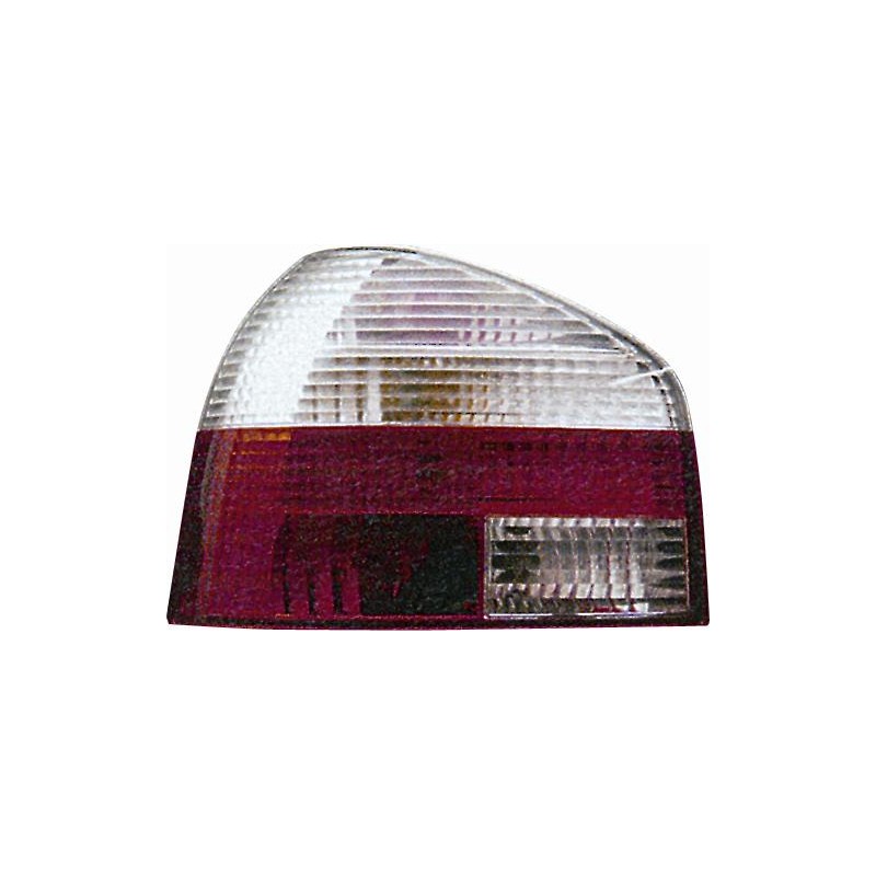 KIT FANALE Posteriore BIANCO ROSSO PRISMATICO Audi A3 dal 1996 al 2000 KIT FANALE Posteriore BIANCO ROSSO PRISMATICO Audi A3 dal 1996 al 2000