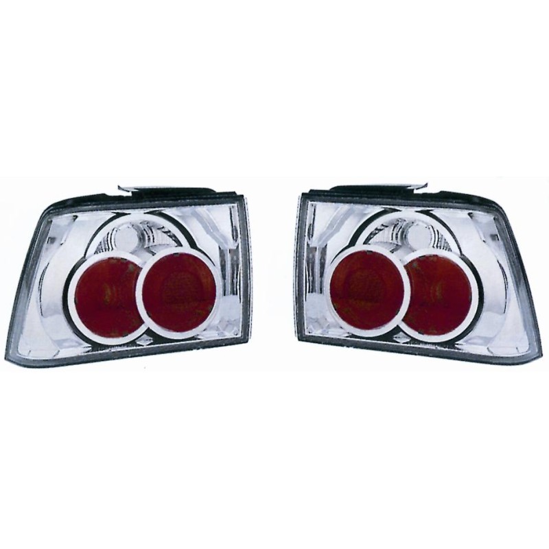 KIT FANALE Posteriore MOD. LEXUS CROMATO Alfa Romeo 155 dal 1992 al 1997 KIT FANALE Posteriore MOD. LEXUS CROMATO Alfa Romeo 155 dal 1992 al 1997