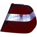 KIT FANALE POSTERIORE ESTERNO BIANCO ROSSO LED Bmw SERIE 3 E46 BERLINA TOURING dal 2001 al 2004